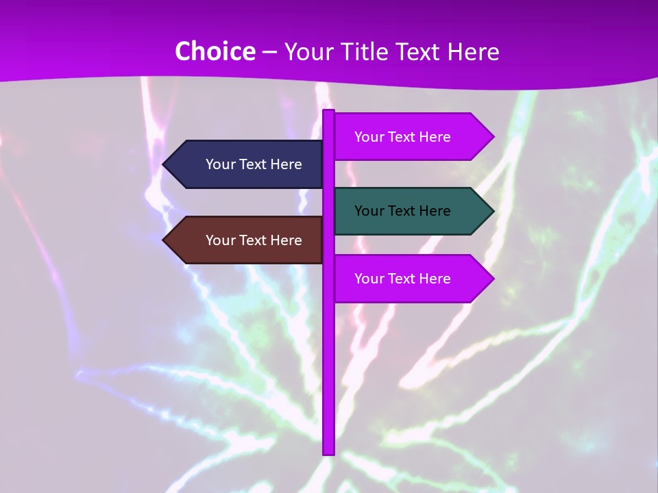 Addiction Plant Nobody PowerPoint Template