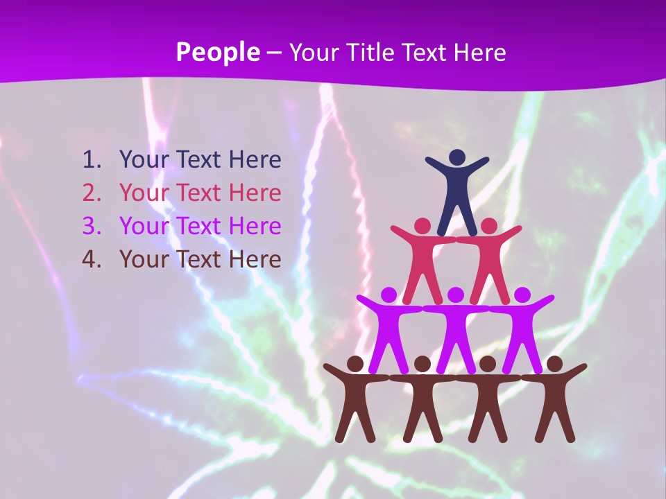 Addiction Plant Nobody PowerPoint Template