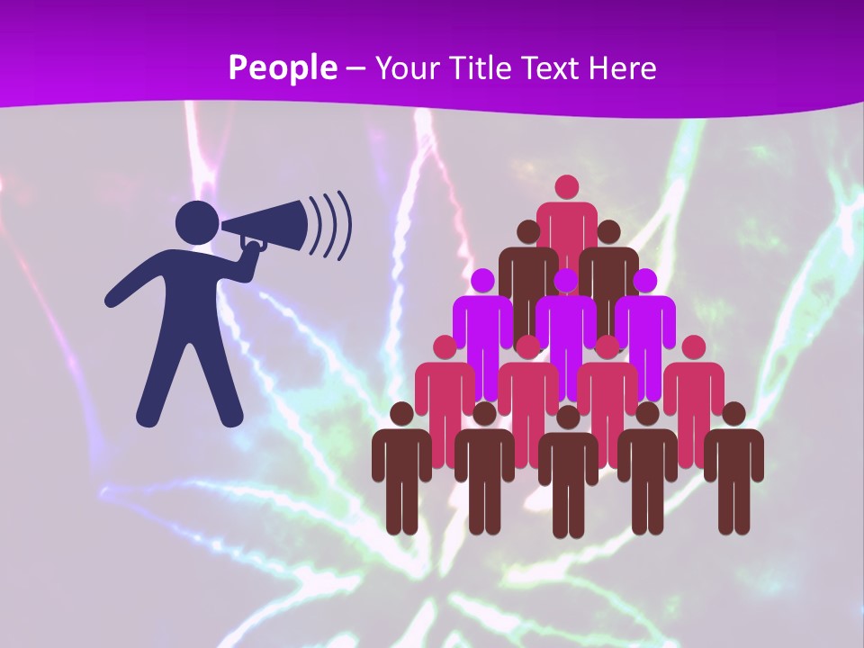 Addiction Plant Nobody PowerPoint Template