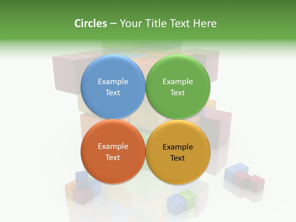 Abstract Closeup White PowerPoint Template