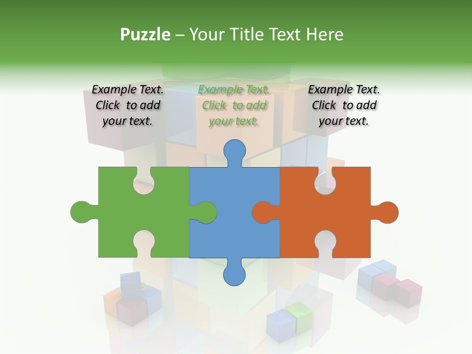 Abstract Closeup White PowerPoint Template