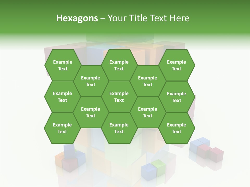 Abstract Closeup White PowerPoint Template