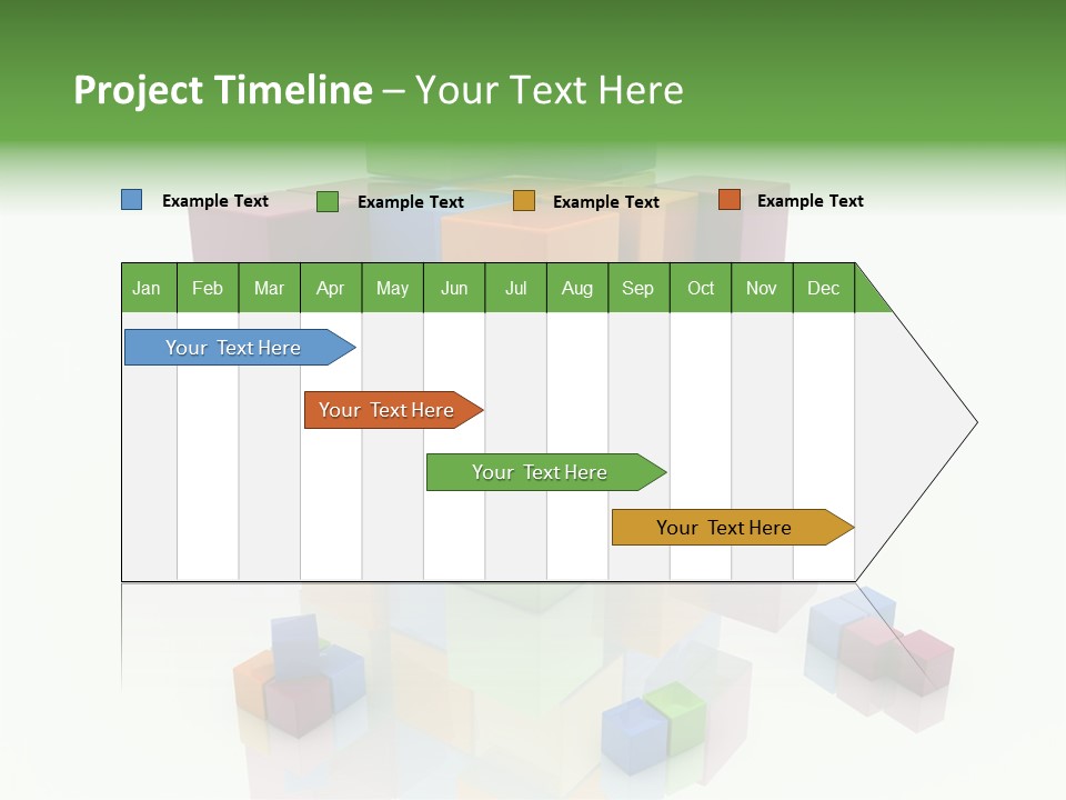 Abstract Closeup White PowerPoint Template
