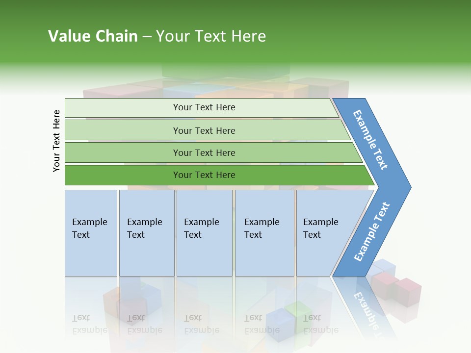 Abstract Closeup White PowerPoint Template