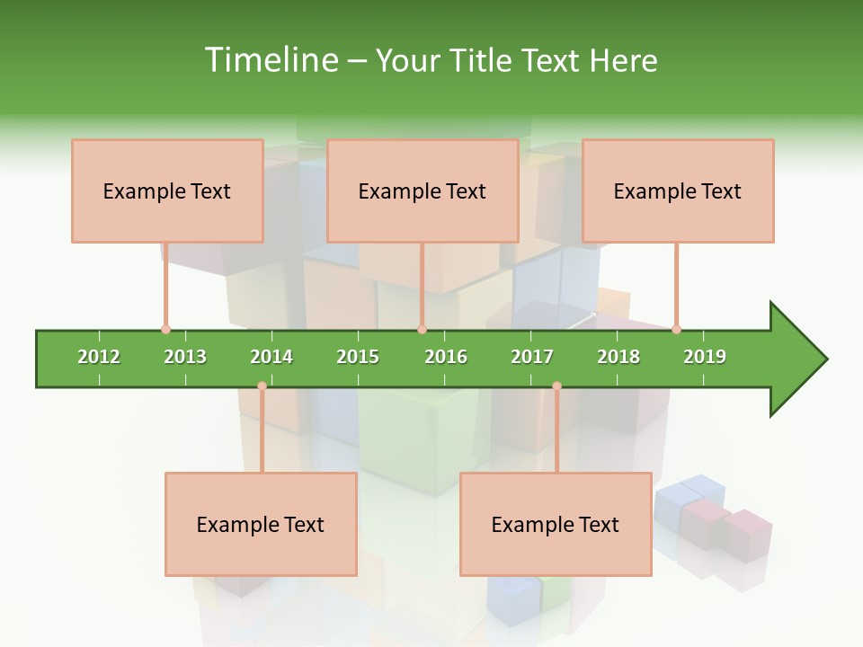 Abstract Closeup White PowerPoint Template