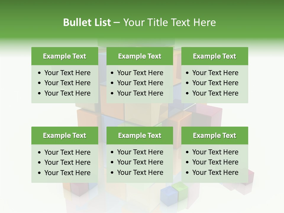 Abstract Closeup White PowerPoint Template