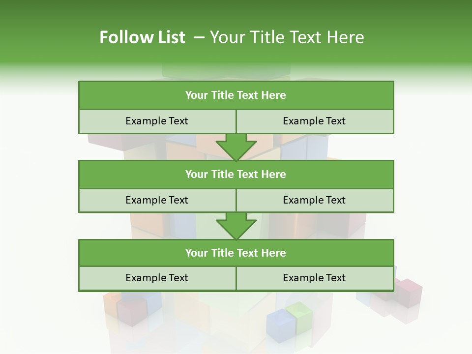 Abstract Closeup White PowerPoint Template