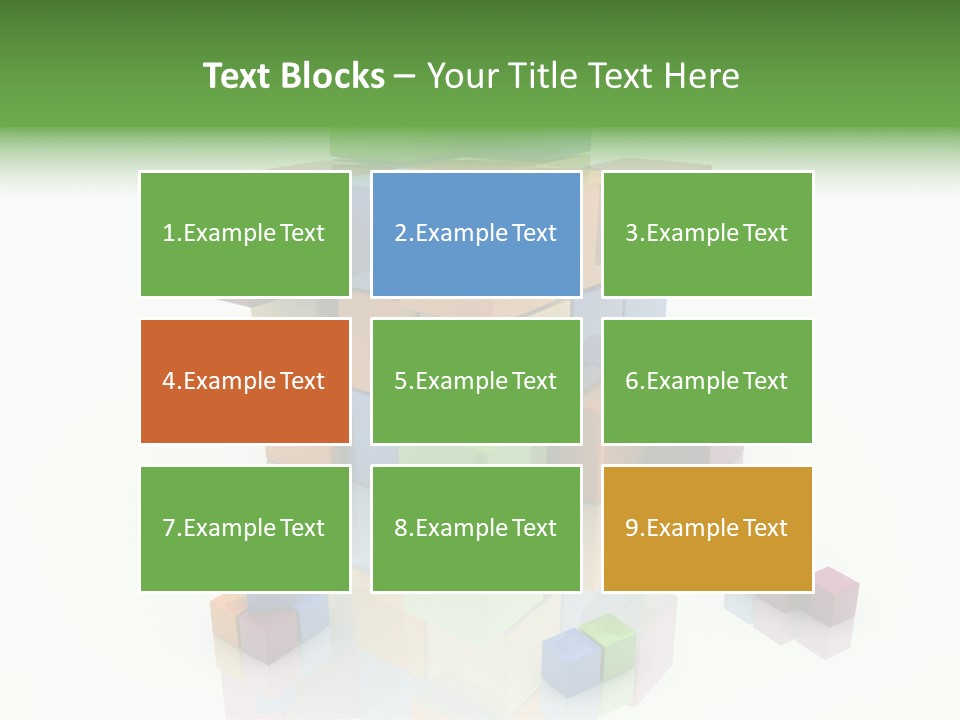 Abstract Closeup White PowerPoint Template