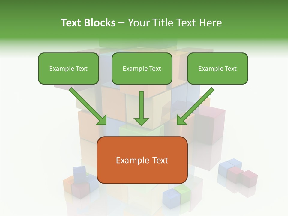 Abstract Closeup White PowerPoint Template