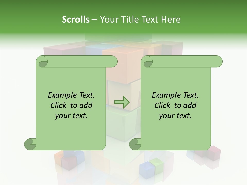 Abstract Closeup White PowerPoint Template