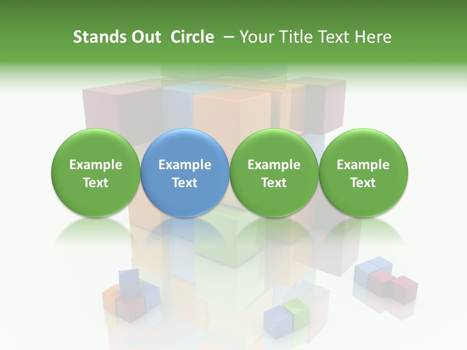 Abstract Closeup White PowerPoint Template