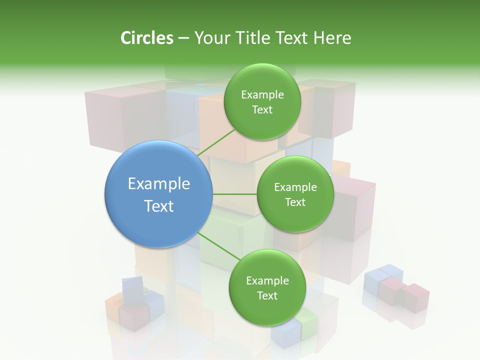 Abstract Closeup White PowerPoint Template