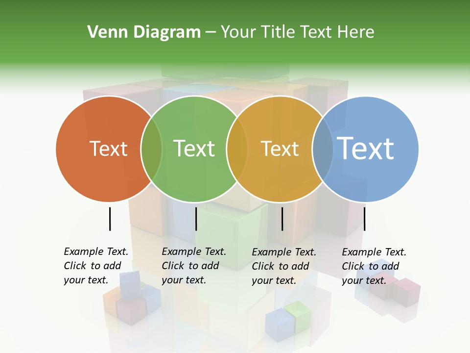 Abstract Closeup White PowerPoint Template