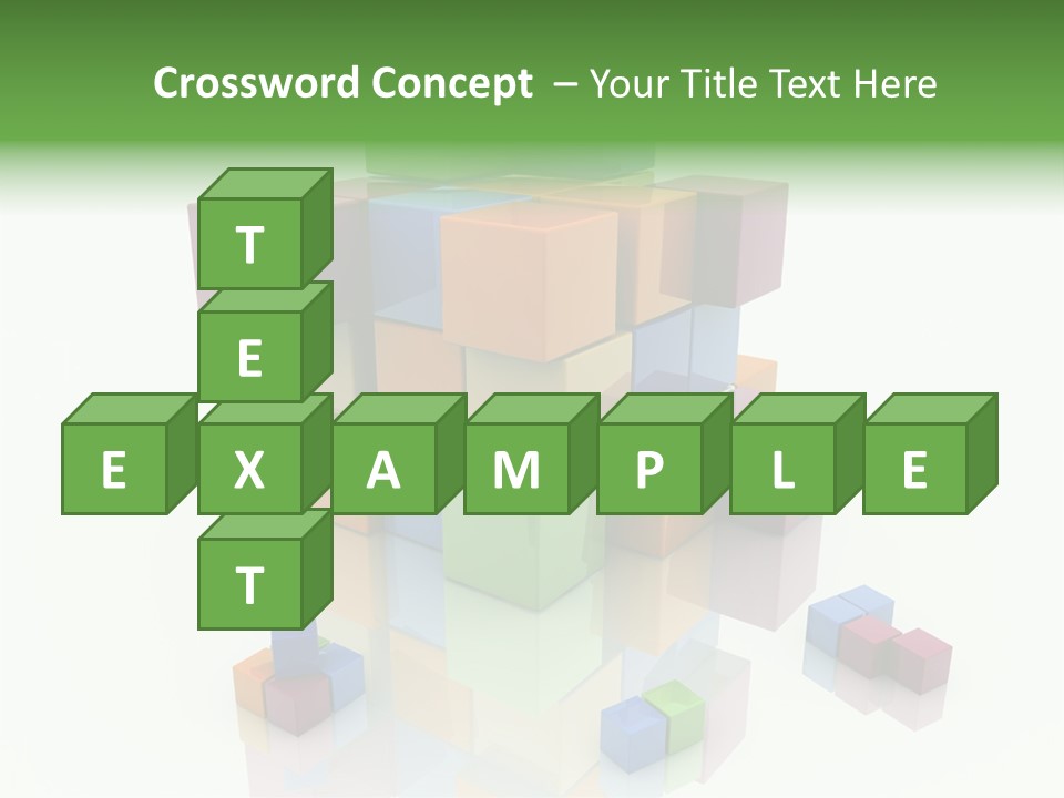 Abstract Closeup White PowerPoint Template