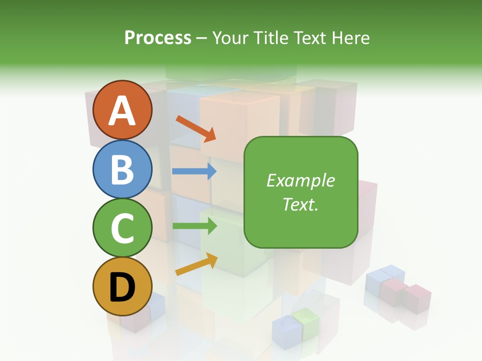 Abstract Closeup White PowerPoint Template