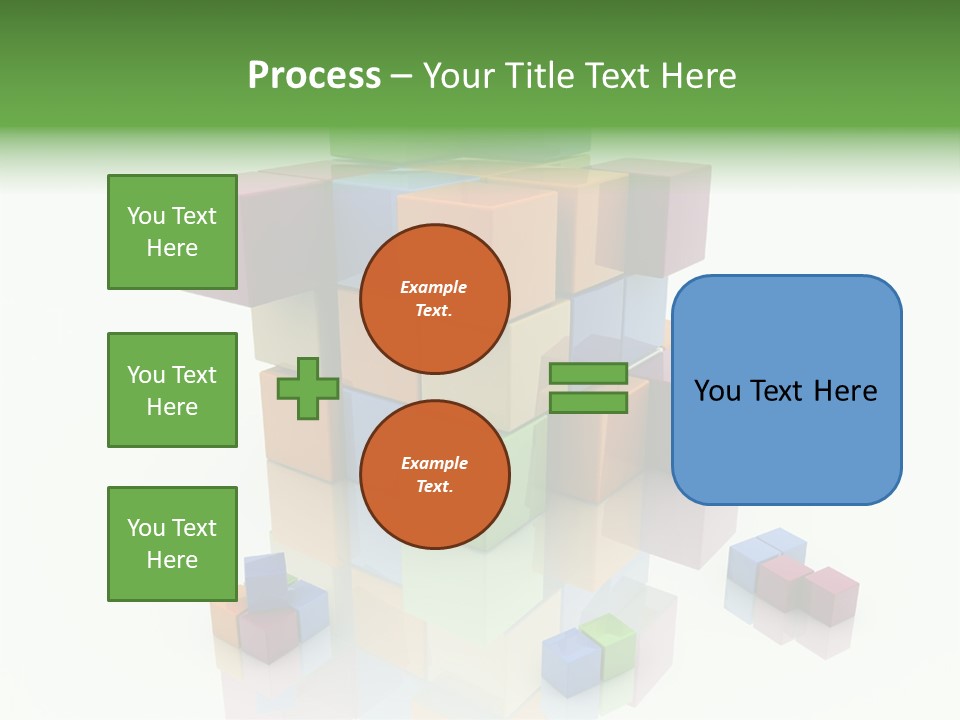 Abstract Closeup White PowerPoint Template