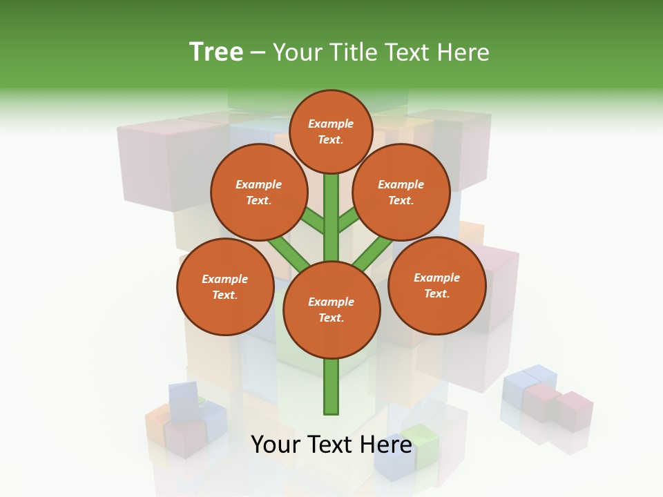 Abstract Closeup White PowerPoint Template