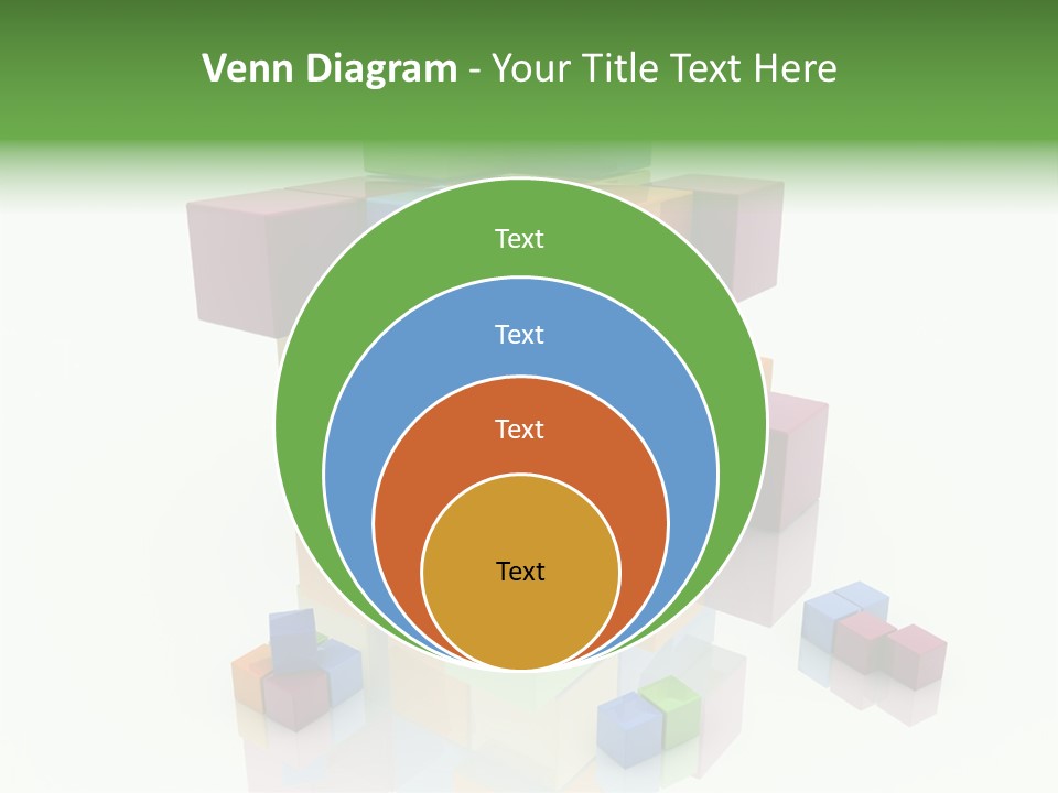 Abstract Closeup White PowerPoint Template