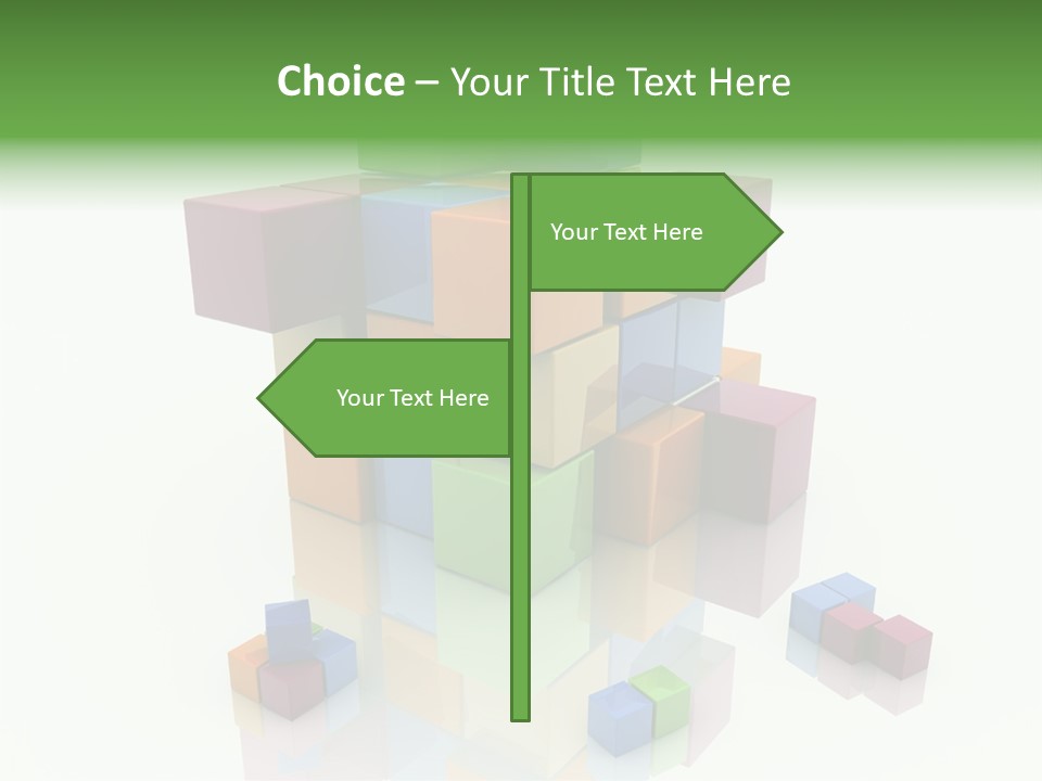 Abstract Closeup White PowerPoint Template