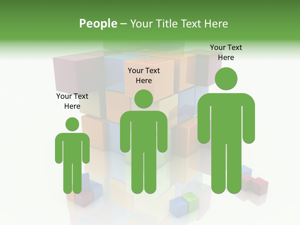 Abstract Closeup White PowerPoint Template