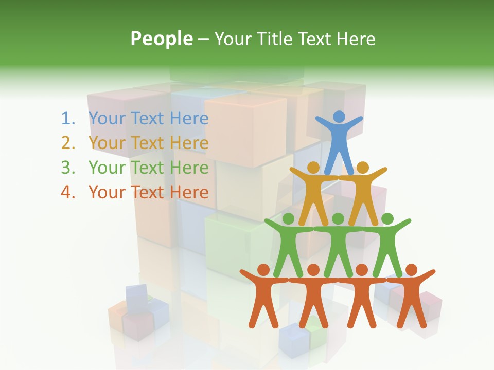 Abstract Closeup White PowerPoint Template