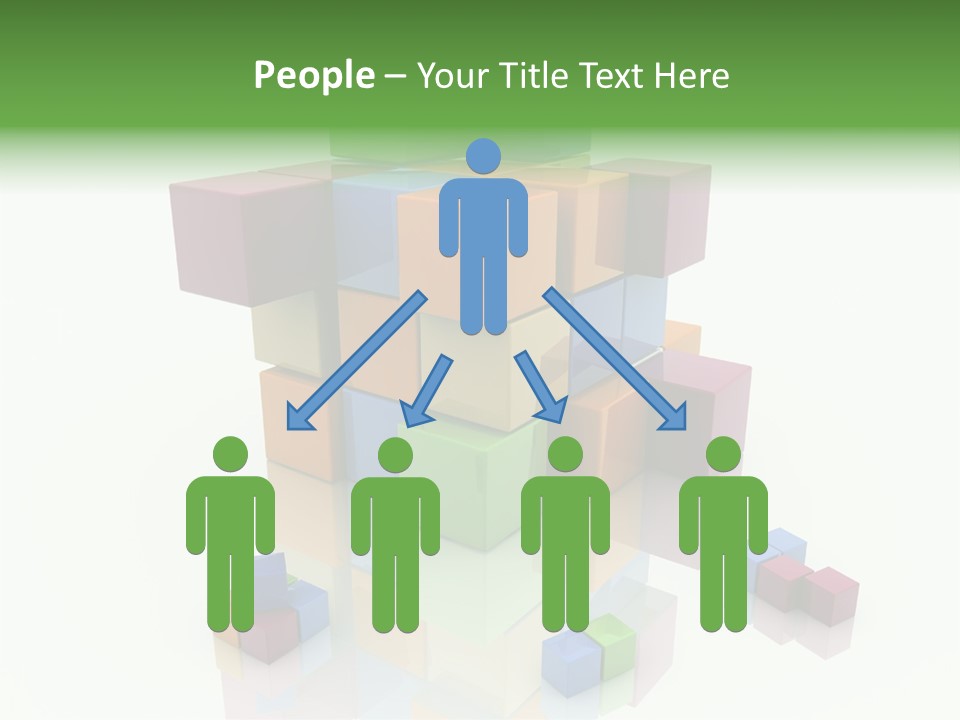 Abstract Closeup White PowerPoint Template