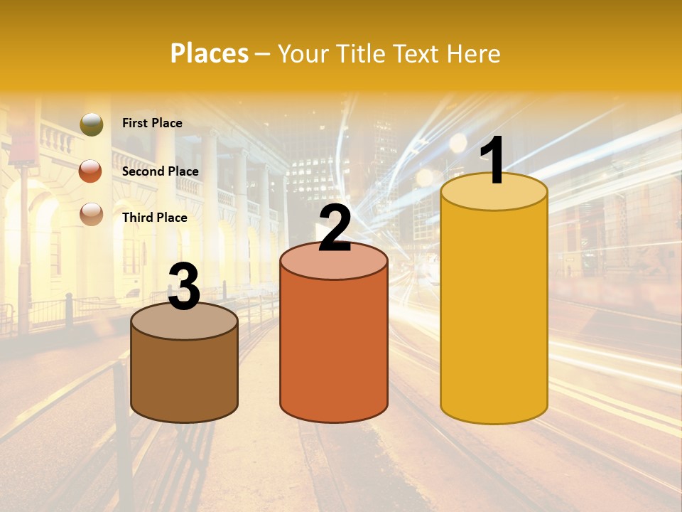 Evening Transport Motion PowerPoint Template