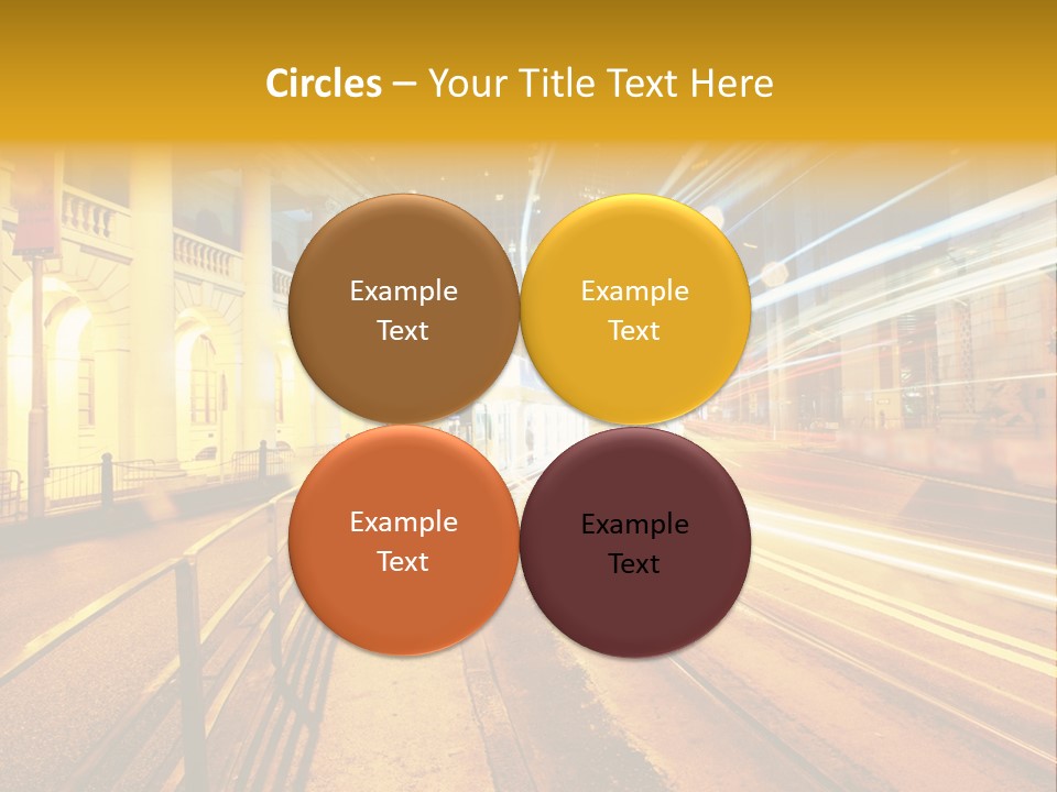 Evening Transport Motion PowerPoint Template