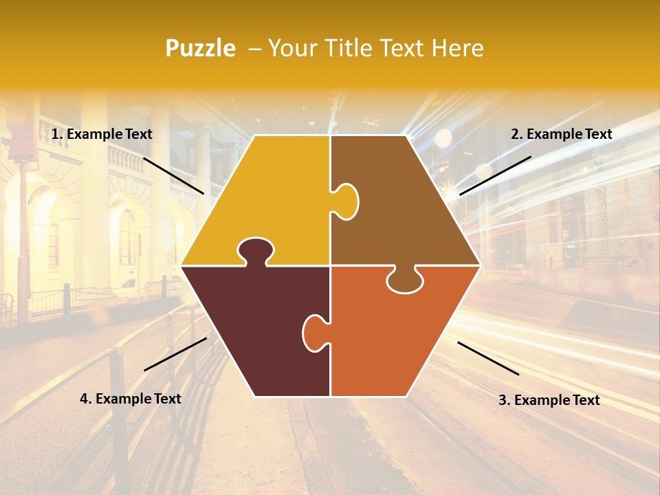 Evening Transport Motion PowerPoint Template