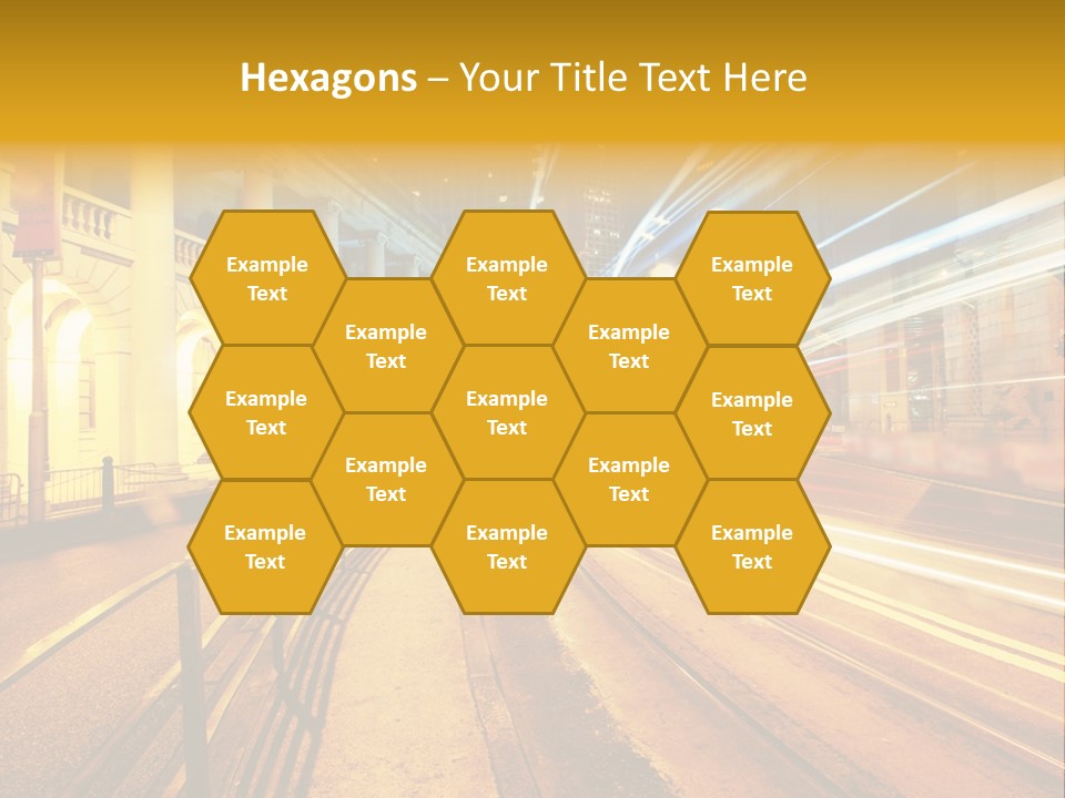 Evening Transport Motion PowerPoint Template