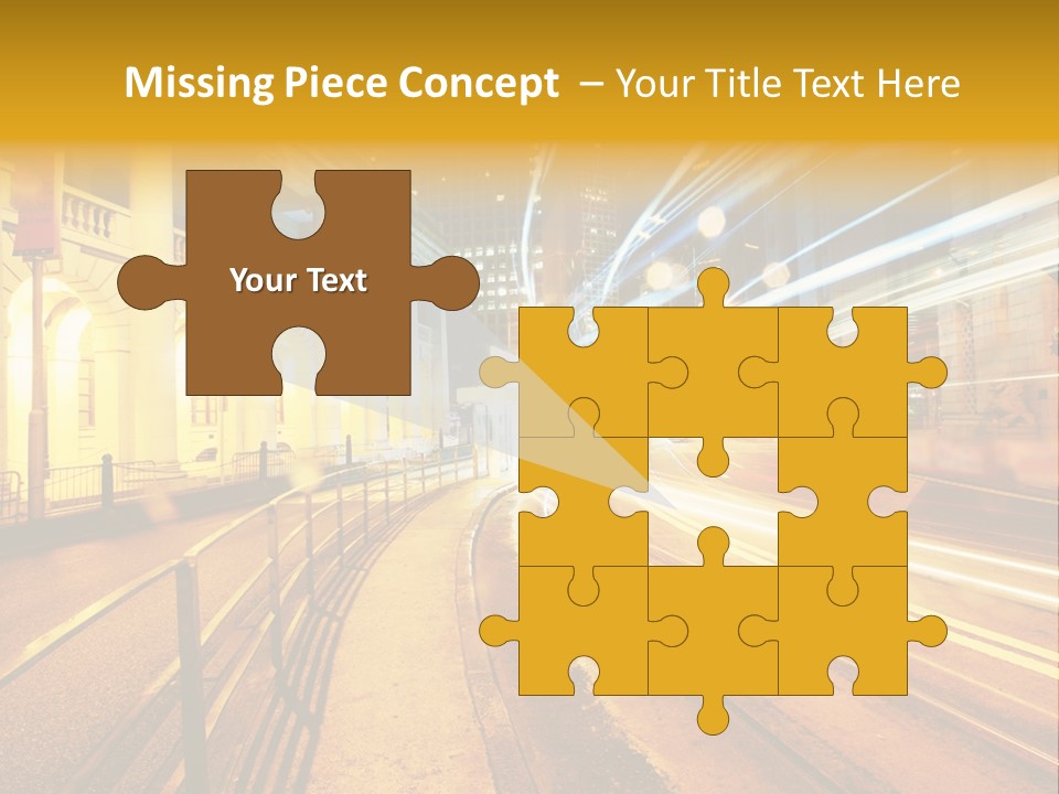 Evening Transport Motion PowerPoint Template