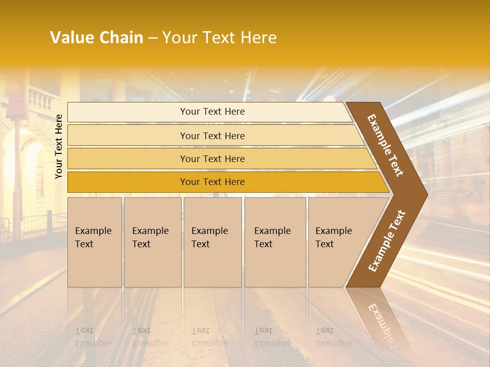 Evening Transport Motion PowerPoint Template