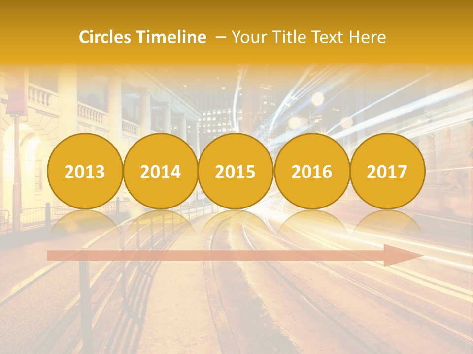 Evening Transport Motion PowerPoint Template