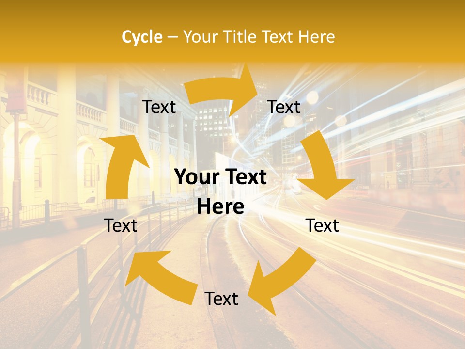 Evening Transport Motion PowerPoint Template