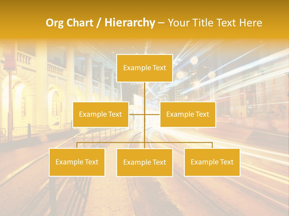 Evening Transport Motion PowerPoint Template