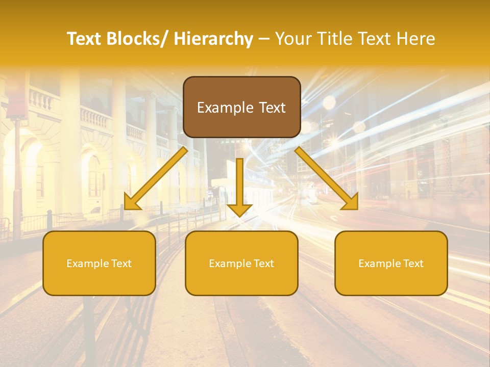 Evening Transport Motion PowerPoint Template