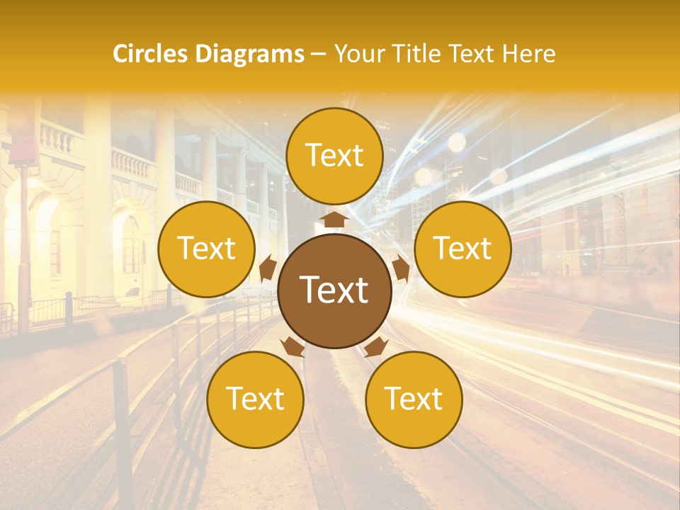 Evening Transport Motion PowerPoint Template