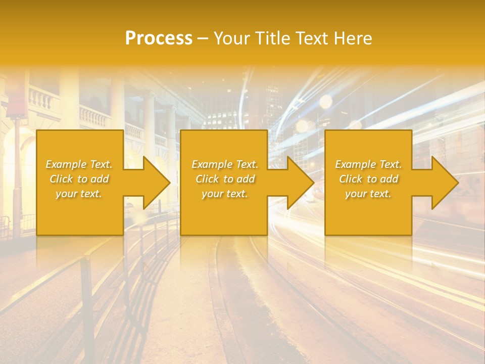 Evening Transport Motion PowerPoint Template
