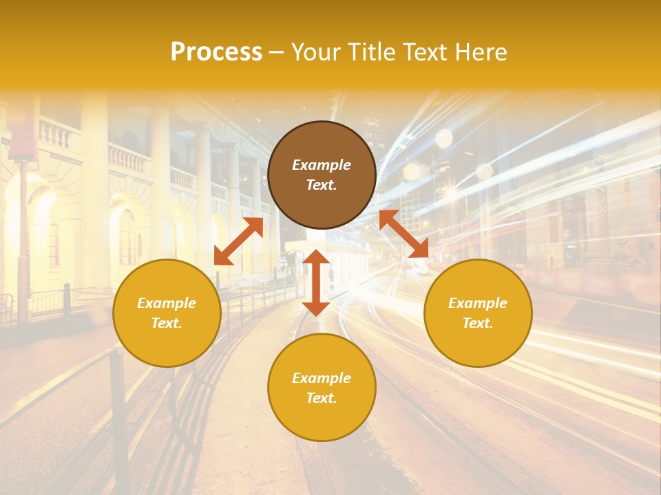 Evening Transport Motion PowerPoint Template
