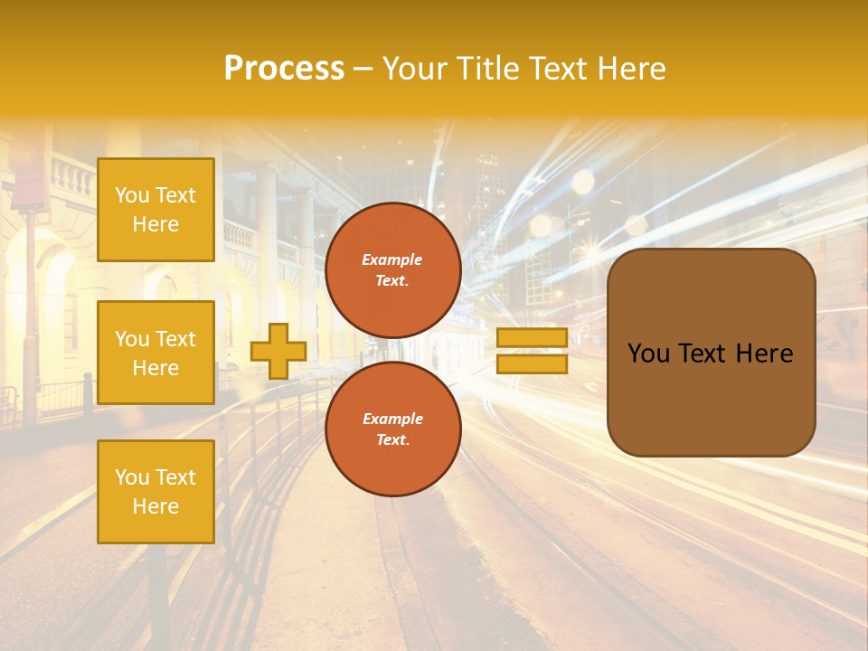 Evening Transport Motion PowerPoint Template