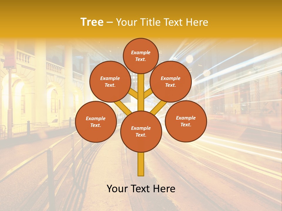 Evening Transport Motion PowerPoint Template