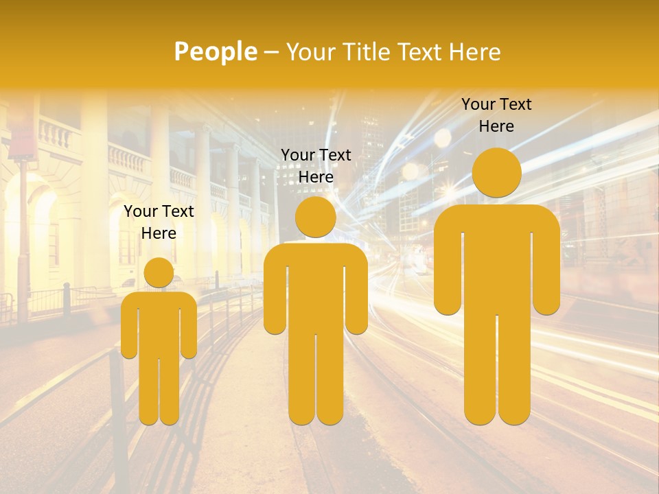 Evening Transport Motion PowerPoint Template