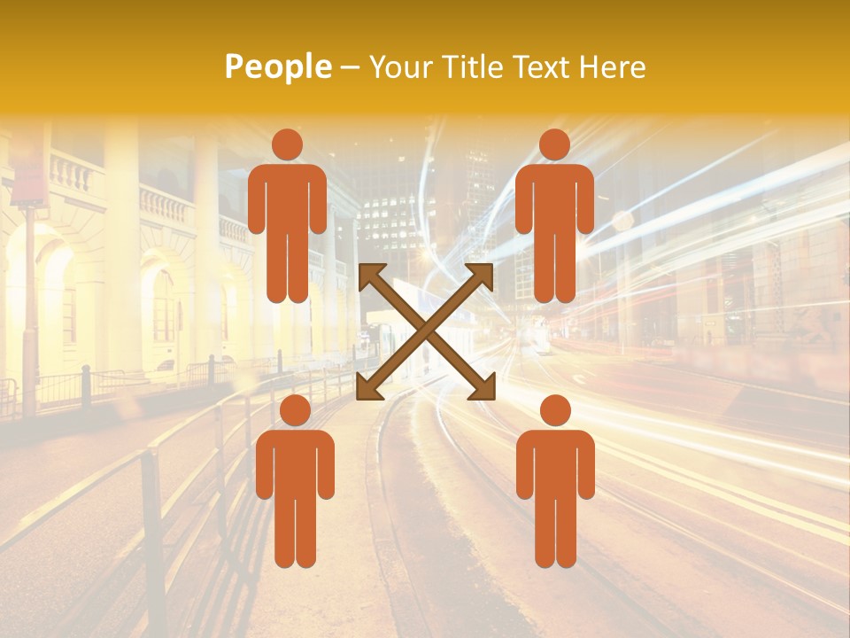 Evening Transport Motion PowerPoint Template