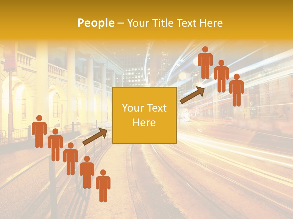 Evening Transport Motion PowerPoint Template