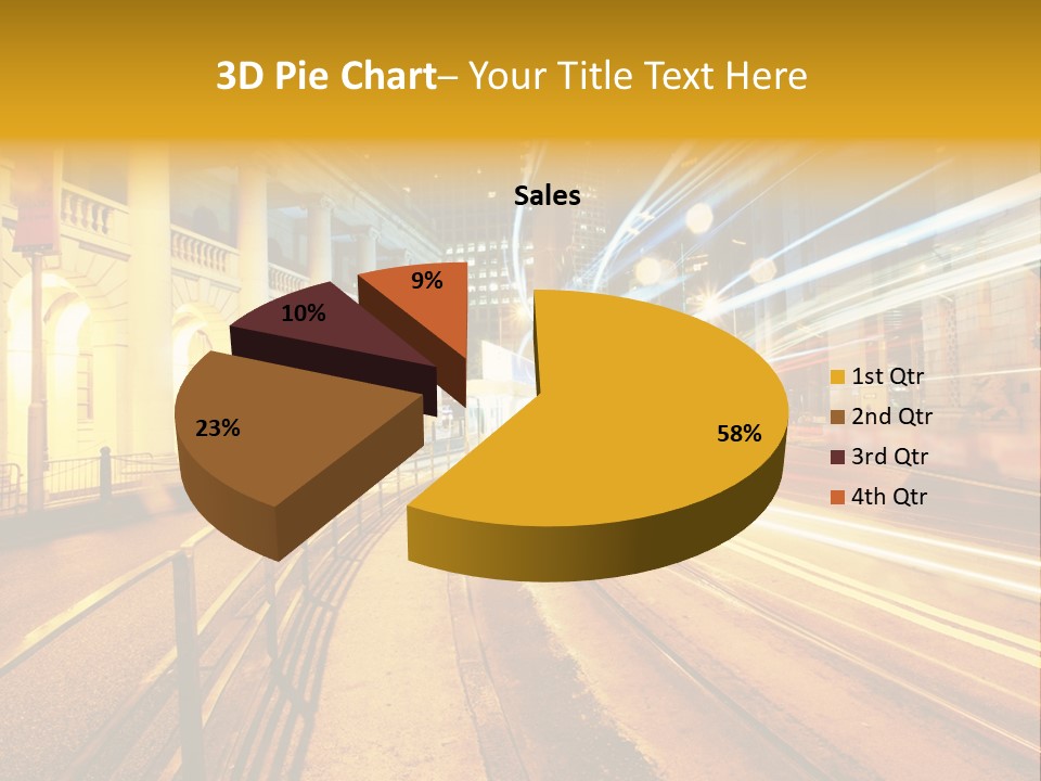 Evening Transport Motion PowerPoint Template