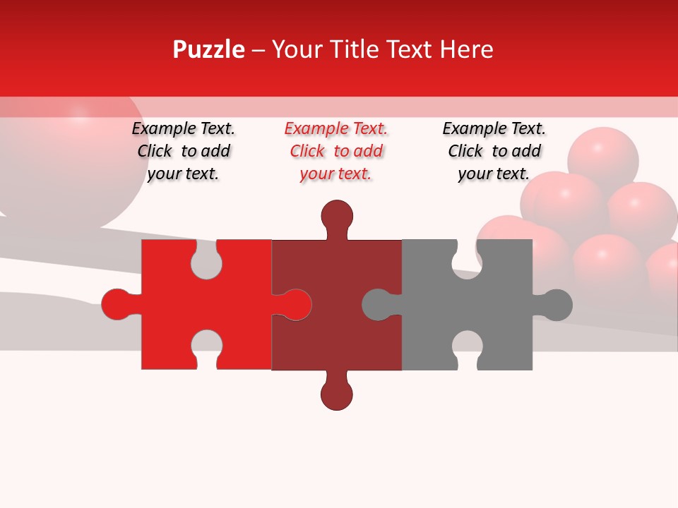 A Red Ball On Top Of A Scale With A Red Ball On Top Of It PowerPoint Template