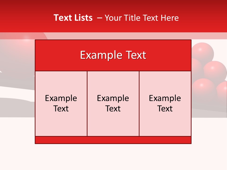 A Red Ball On Top Of A Scale With A Red Ball On Top Of It PowerPoint Template