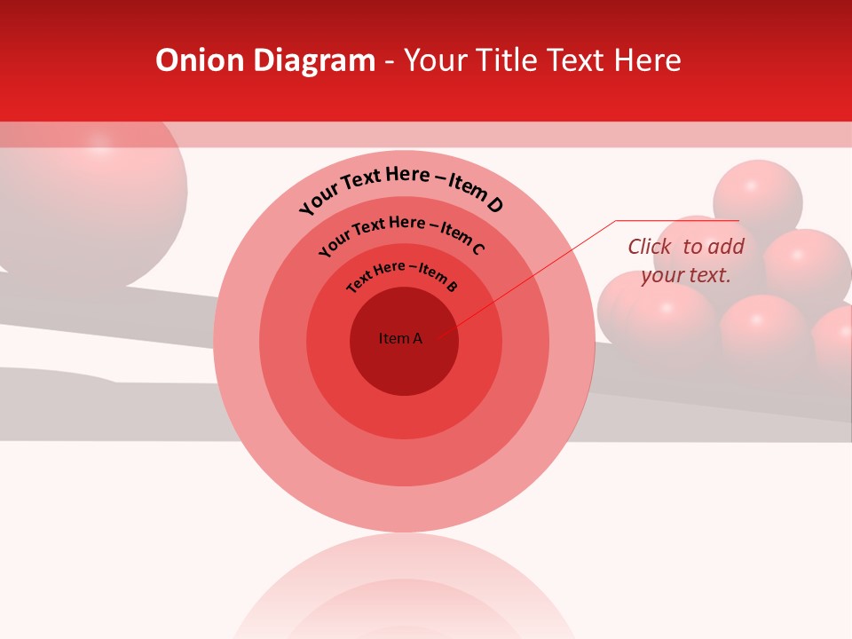 A Red Ball On Top Of A Scale With A Red Ball On Top Of It PowerPoint Template