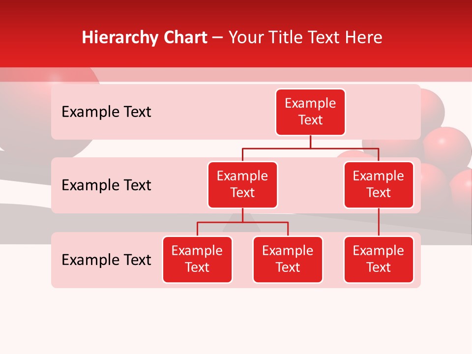 A Red Ball On Top Of A Scale With A Red Ball On Top Of It PowerPoint Template