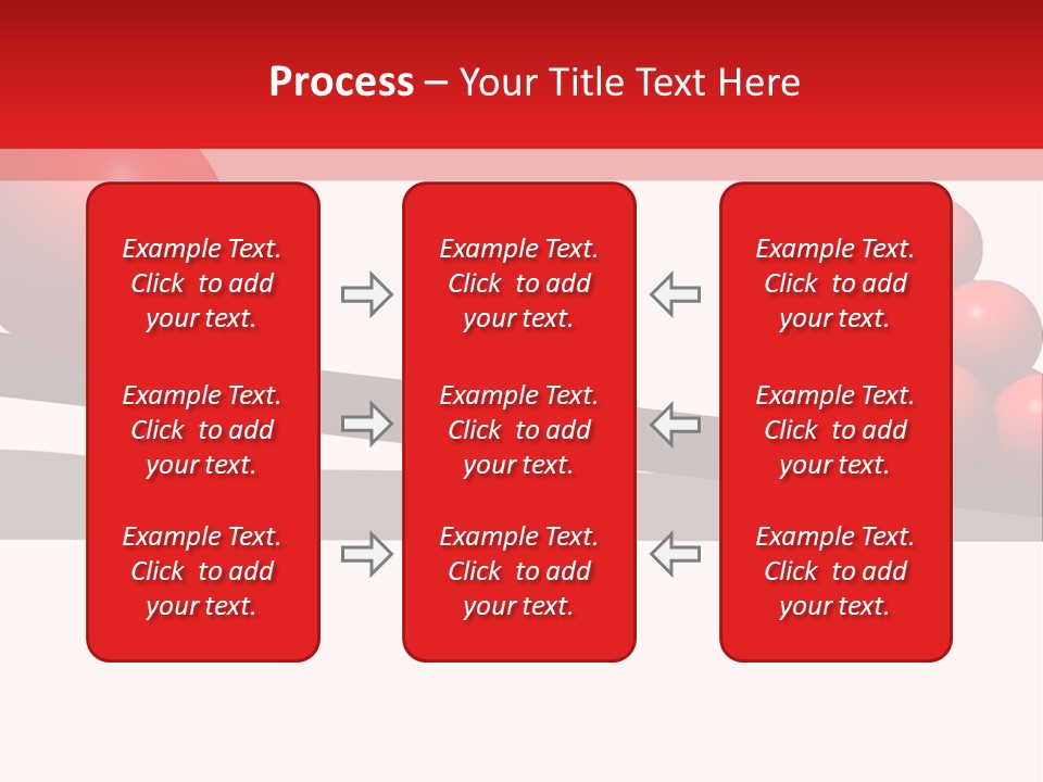 A Red Ball On Top Of A Scale With A Red Ball On Top Of It PowerPoint Template